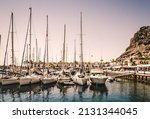 Idyllic Small Harbour With...