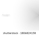 abstract vector black halftone... | Shutterstock .eps vector #1806824158