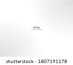 abstract vector circle halftone ... | Shutterstock .eps vector #1807191178