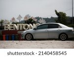 Small photo of Bentong,Malaysia-march,29,2022:The Toyota Vios is a subcompact car produced by the Japanese manufacturer Toyota, primarily for markets in the Asia-Pacific region since 2002.