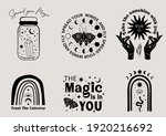 mystical and celestial... | Shutterstock .eps vector #1920216692