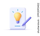 copywriting  writing icon.... | Shutterstock .eps vector #1992095402