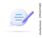 copywriting  writing icon.... | Shutterstock .eps vector #1994247485