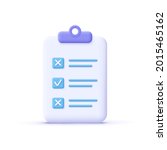 assignment icon. clipboard ... | Shutterstock .eps vector #2015465162