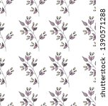 floral pattern in abstract... | Shutterstock . vector #1390571288