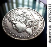 1882 Morgan Silver Dollar Coin.