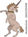 unicorn. a character from fairy ... | Shutterstock .eps vector #2062105448