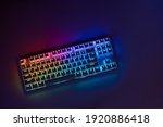Gaming Keyboard With Rgb Light. ...