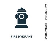 Fire Hydrant Icon. Creative...