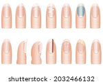 vector image of fingers with... | Shutterstock .eps vector #2032466132
