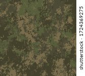 Army Green Camouflage Pattern...