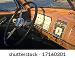 Dashboard Of An Antique...