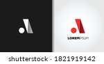simple letter a logo template... | Shutterstock .eps vector #1821919142