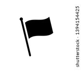 flag icon vector design template | Shutterstock .eps vector #1394154425