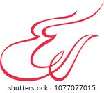 vector abstract design | Shutterstock .eps vector #1077077015
