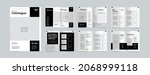 modern a4 product catalog... | Shutterstock .eps vector #2068999118