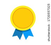 winner icon. golden medal. ... | Shutterstock .eps vector #1720557325