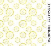 banana pattern download. summer ... | Shutterstock .eps vector #1131493385