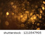 Abstract Gold Background With...