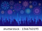 vector illustration of colorful ... | Shutterstock .eps vector #1566763195