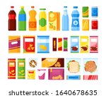 vending machine products.... | Shutterstock .eps vector #1640678635