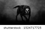  Dark Horror Art  Mystique Dog 