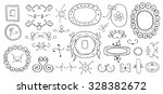 hand drawn frames design | Shutterstock .eps vector #328382672