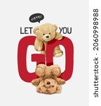 never let you go slogan with... | Shutterstock .eps vector #2060998988