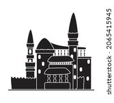 medieval castle vector icon... | Shutterstock .eps vector #2065415945