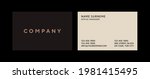 luxury  modern and elegant... | Shutterstock .eps vector #1981415495