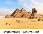 The pyramids of giza and the...