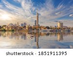 Tv Tower And Cairo Downtown On...