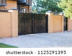 Black Forged Automatic Gates In ...