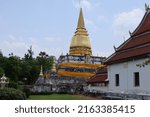 Small photo of Uttaradit, Thailand, 20 May 2022 Wat Phra Borommathat Thung Yang is located at Thung Yang Subdistrict, Laplae District, Uttaradit Province. It is an ancient temple enshrining the city's Phra Mahathat.