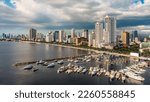 Small photo of Aeirial view of Manila. It is the capital of the Philippines, is a densely populated bayside city on the island of Luzon
