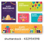Gifts Vector Banners Set 