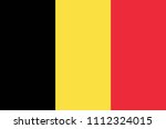 flag of belguim | Shutterstock .eps vector #1112324015