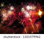 Colorful Fireworks Show