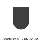 shield black and white logo.... | Shutterstock .eps vector #2137254255