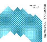 blue zigzag vector background | Shutterstock .eps vector #577335508