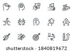 set of vector line icons... | Shutterstock .eps vector #1840819672