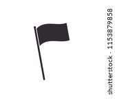 flag flat icon vector | Shutterstock .eps vector #1153879858