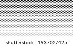 halftone dot. seamless border... | Shutterstock .eps vector #1937027425