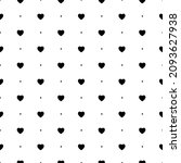 heart seamless pattern. elegant ... | Shutterstock .eps vector #2093627938