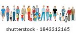 family groups generations... | Shutterstock .eps vector #1843312165