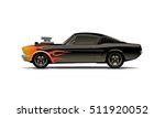 Customized Muscle Car With...
