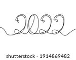 happy new year 2022 logo text... | Shutterstock .eps vector #1914869482