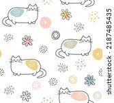Seamless Pattern From A Set Of...
