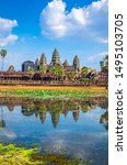 Ancient Temple Complex Angkor...