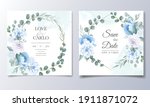 elegant wedding invitations... | Shutterstock .eps vector #1911871072
